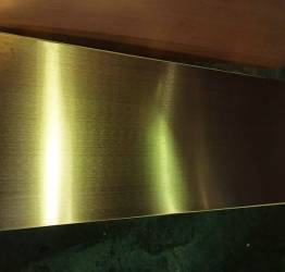 Упаковка мягких листов из латуни