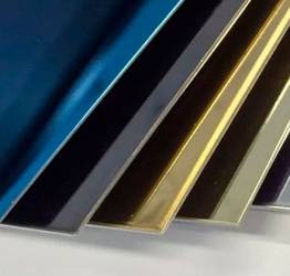 Цветные листы с полированным покрытием