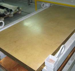 Горячекатаная плита марки Л63