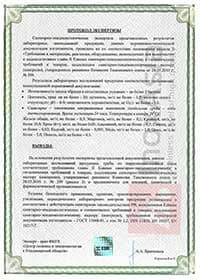 Протокол экспертизы на трубы Марчегалия РУ